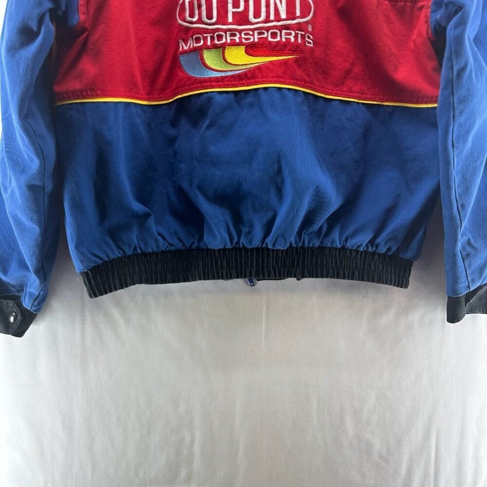 Vintage Winner's Circle Jacket Mens Sz XL NASCAR Racing #24 Jeff Gordon Blue Red - Picture 7 of 11